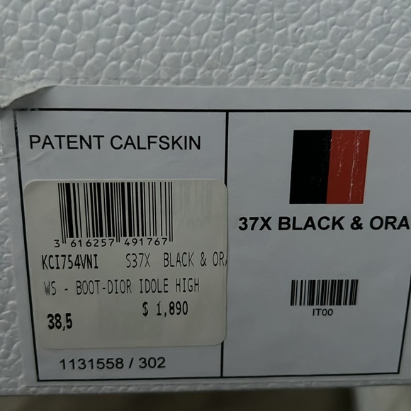 Dior Idole calfskin boots - Picture 8 of 8